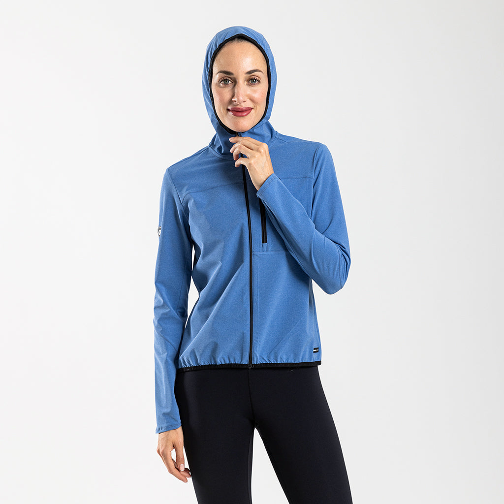 Women&#39;s Allure Lightweight Jacket (Blue Mélange)