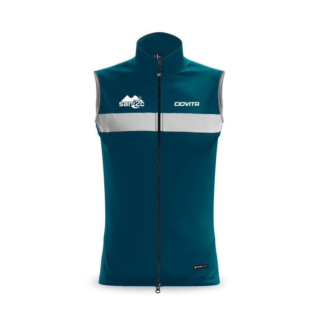 Men's Sani2c 2024 Faro Magma Hydrophobic Gilet (Pacific)