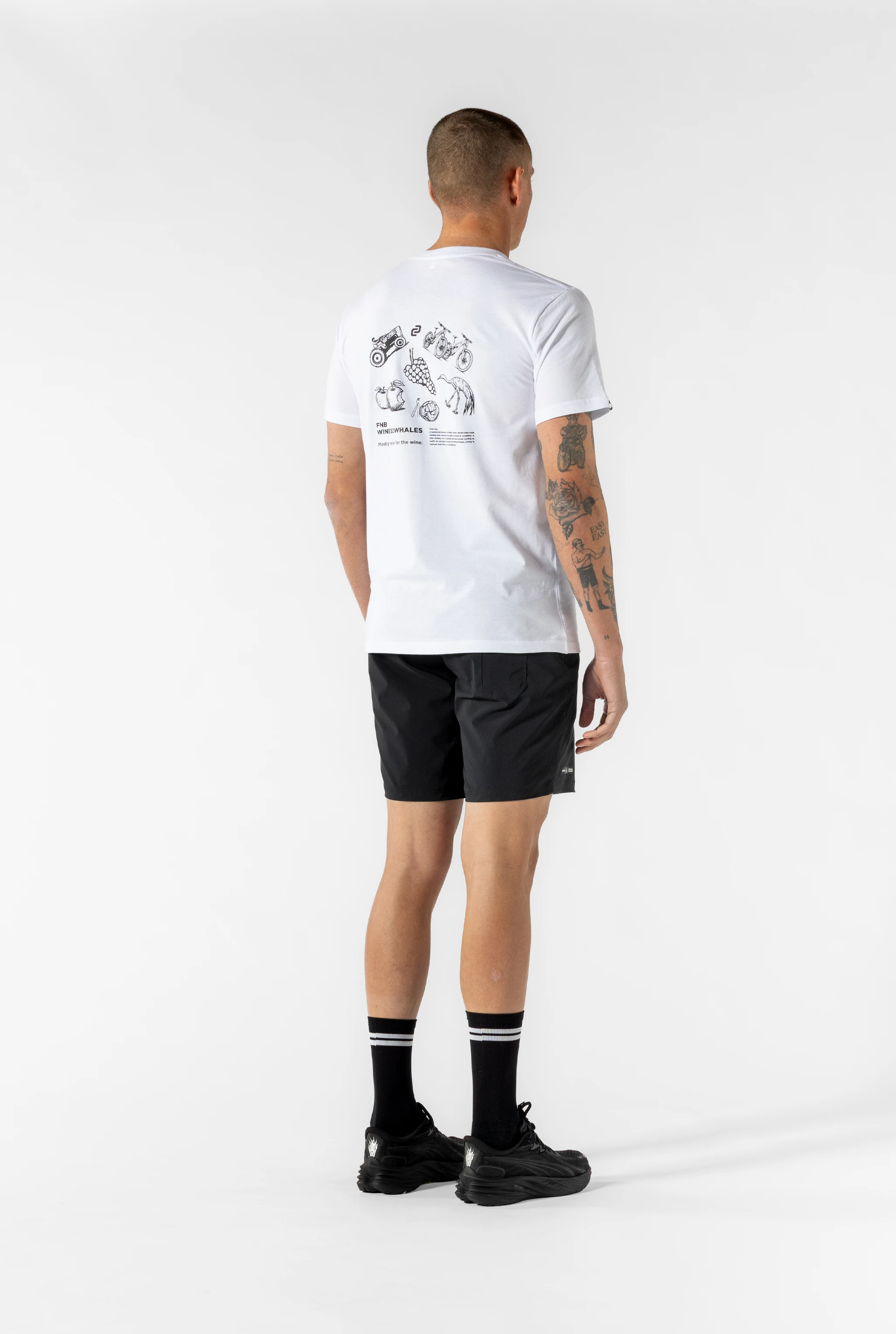 Men's FNB Wines2Whales T Shirt (White)