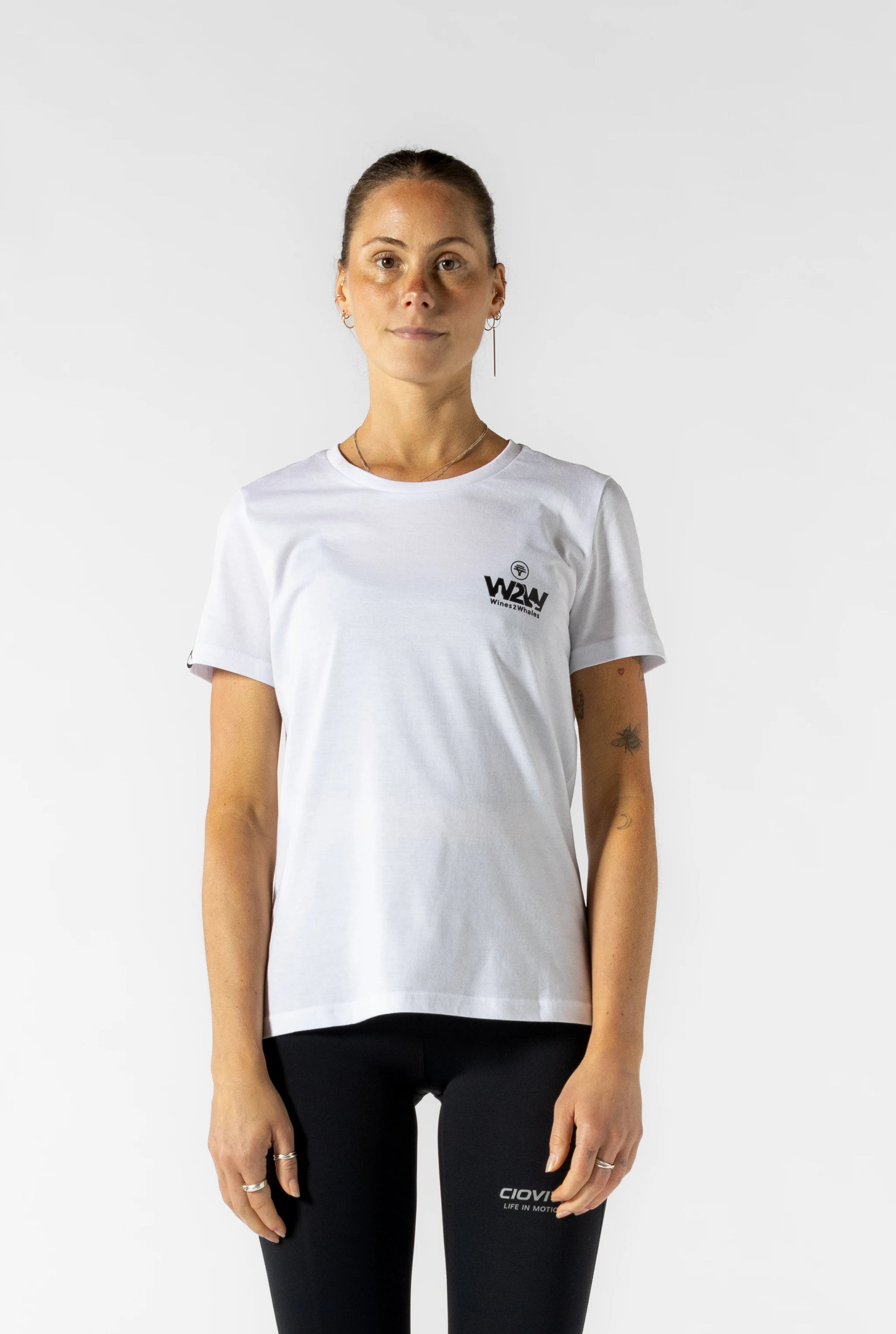 Women's FNB Wines2Whales T Shirt (White)