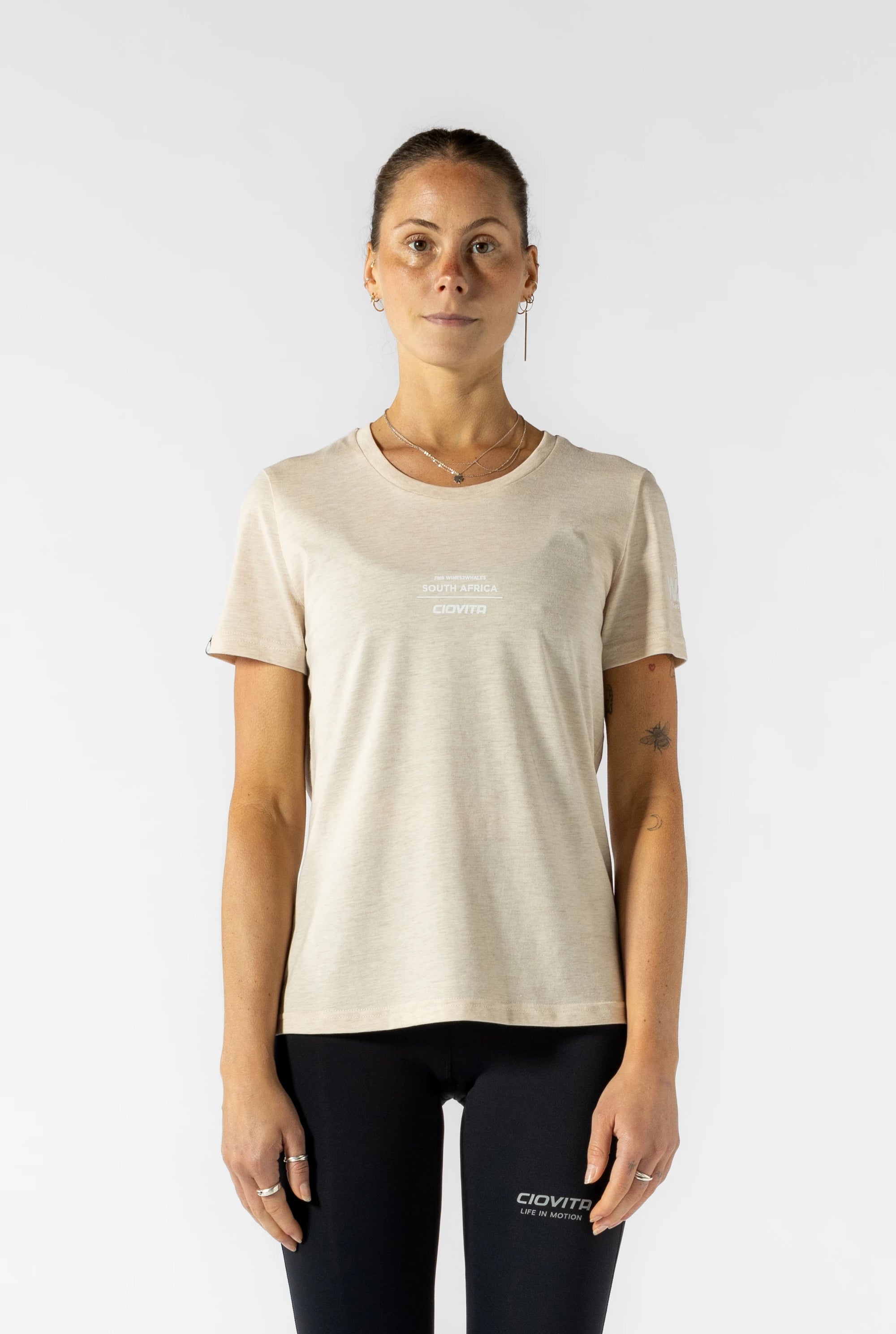 Women's FNB Wines2Whales T Shirt (Oatmeal)