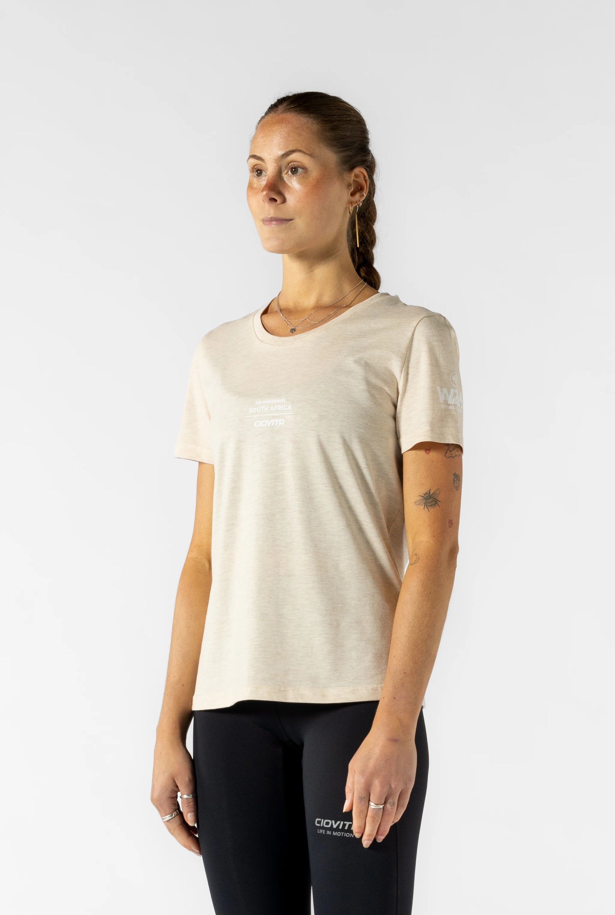 Women's FNB Wines2Whales T Shirt (Oatmeal)