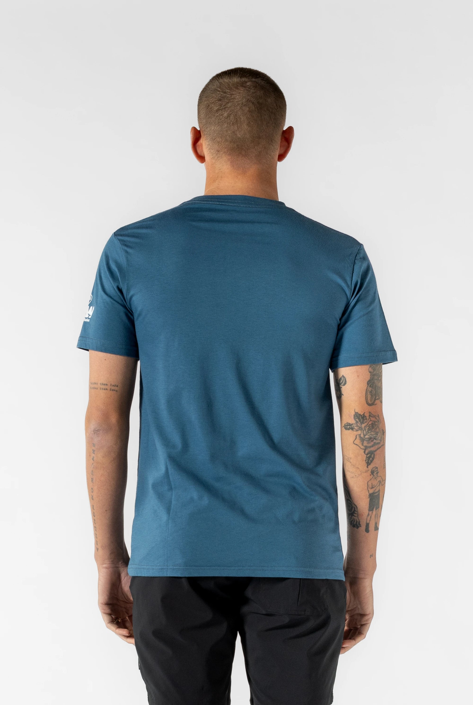Men's FNB Wines2Whales T Shirt (Ocean Blue)
