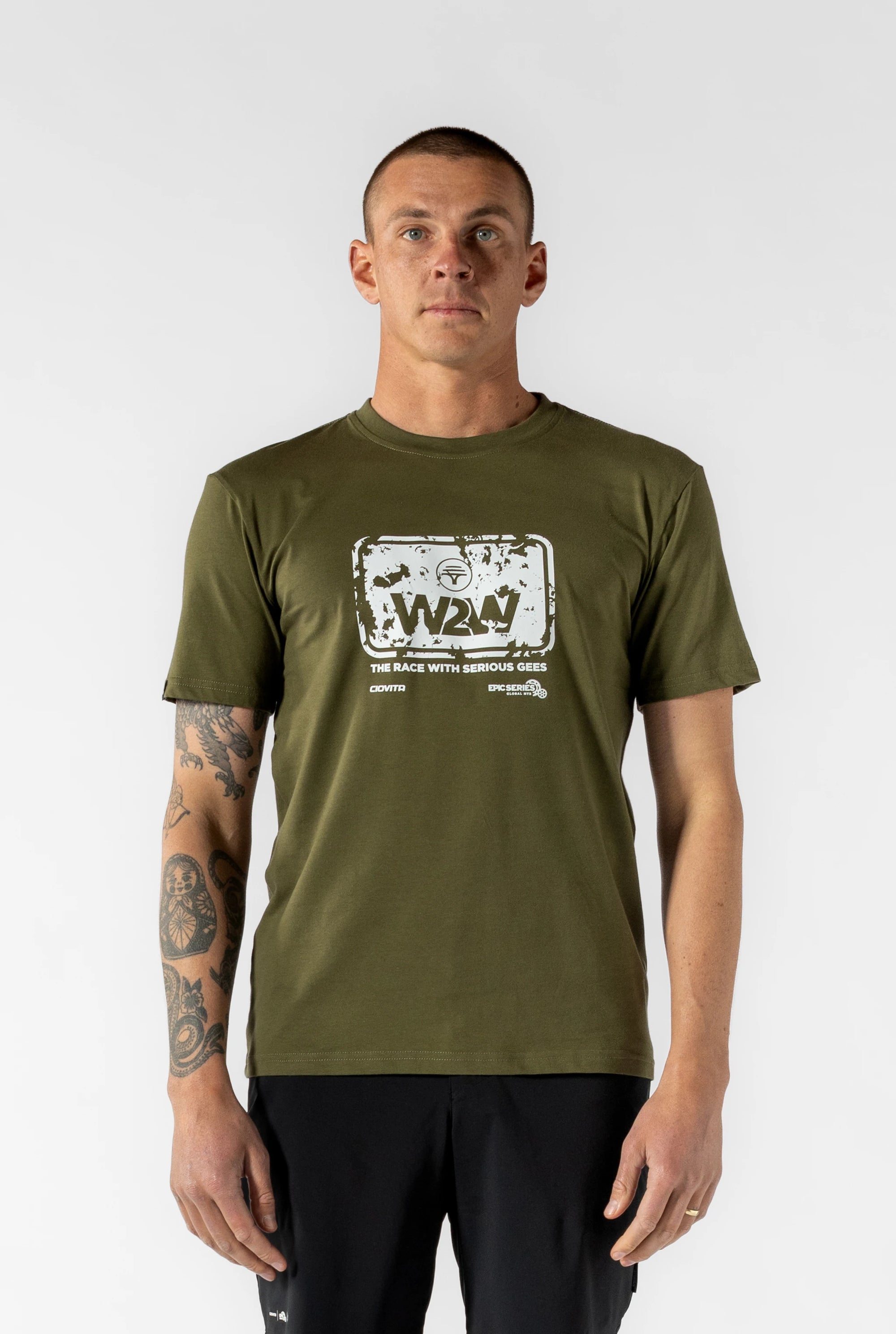 Men's FNB Wines2Whales T Shirt (Olive)