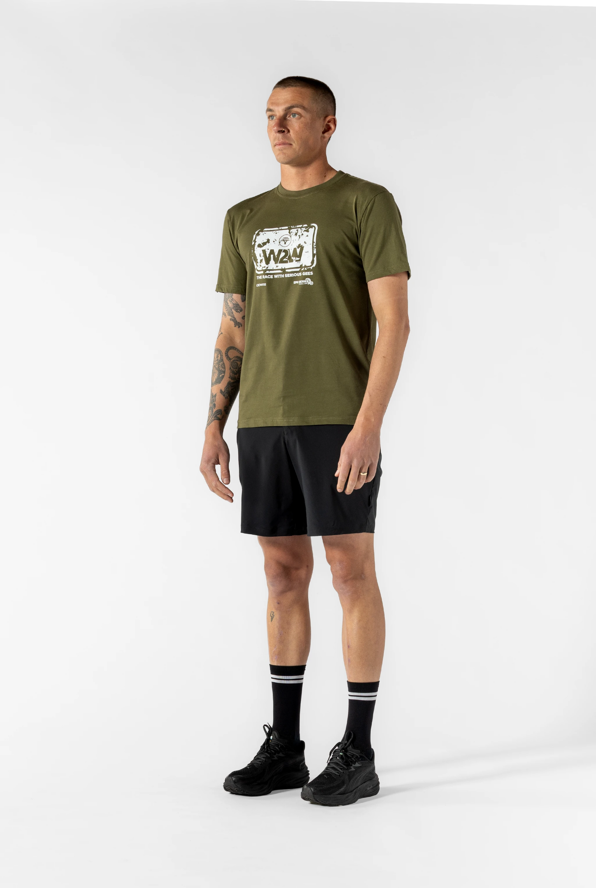 Men's FNB Wines2Whales T Shirt (Olive)