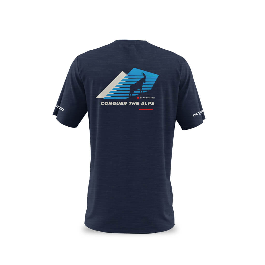 Men&#39;s Spar Swiss Epic 2023 T Shirt (Navy)