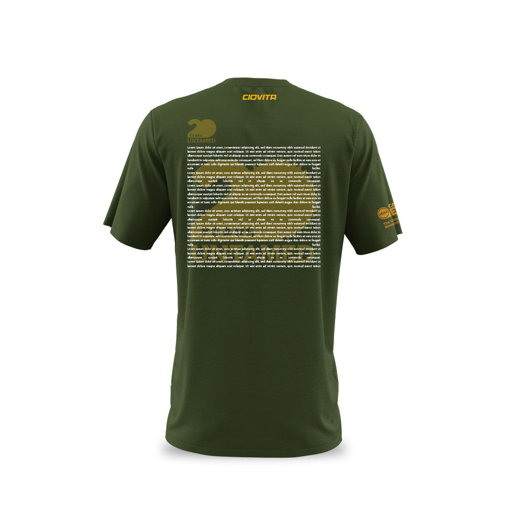 Men&#39;s Absa Cape Epic 2024 Name T Shirt (Olive)