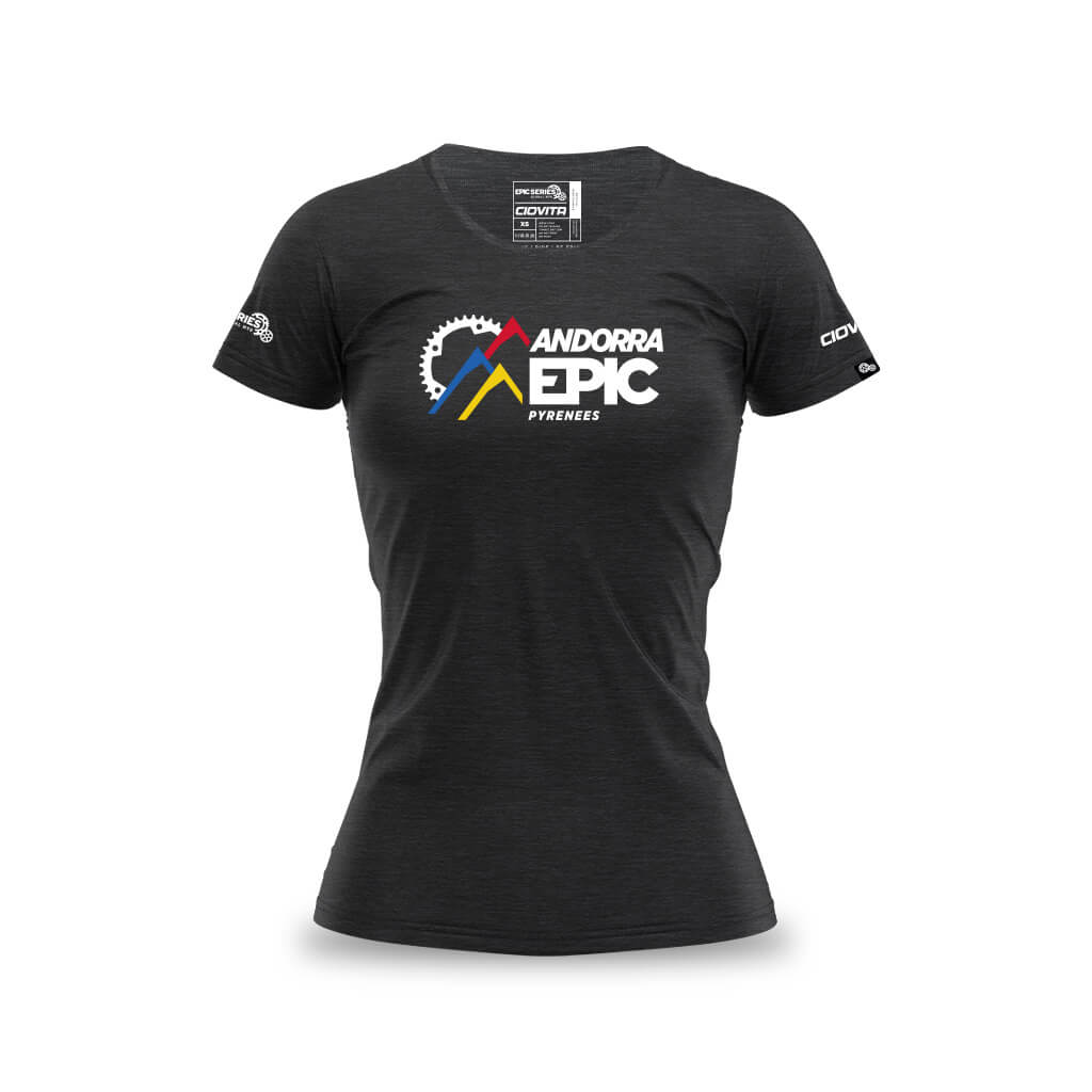 Women&#39;s Andorra Epic T Shirt (Charcoal)