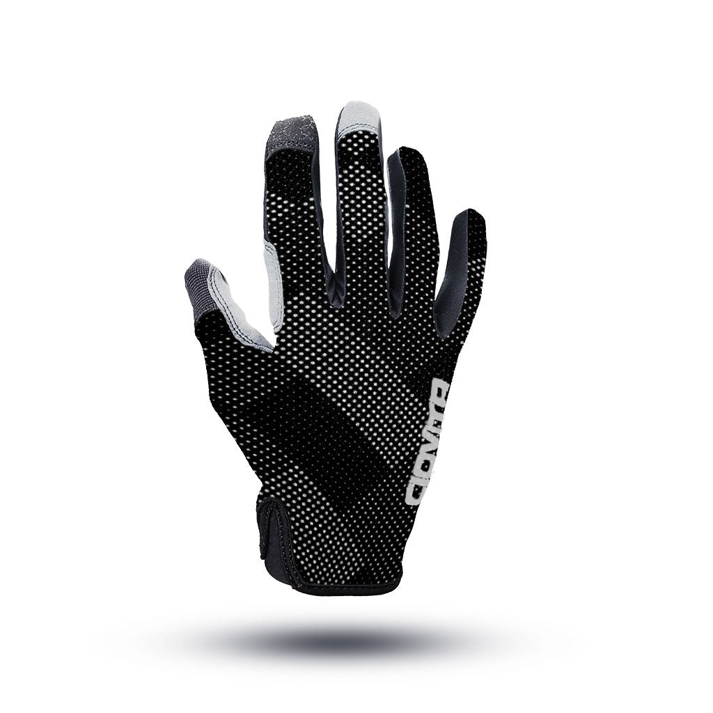 Summer Cycling Gloves Full Finger Off White