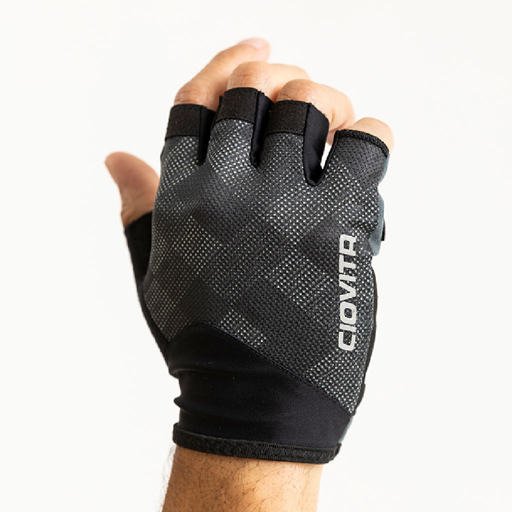 Velocita Short Finger Cycling Gloves (Digitale Black)