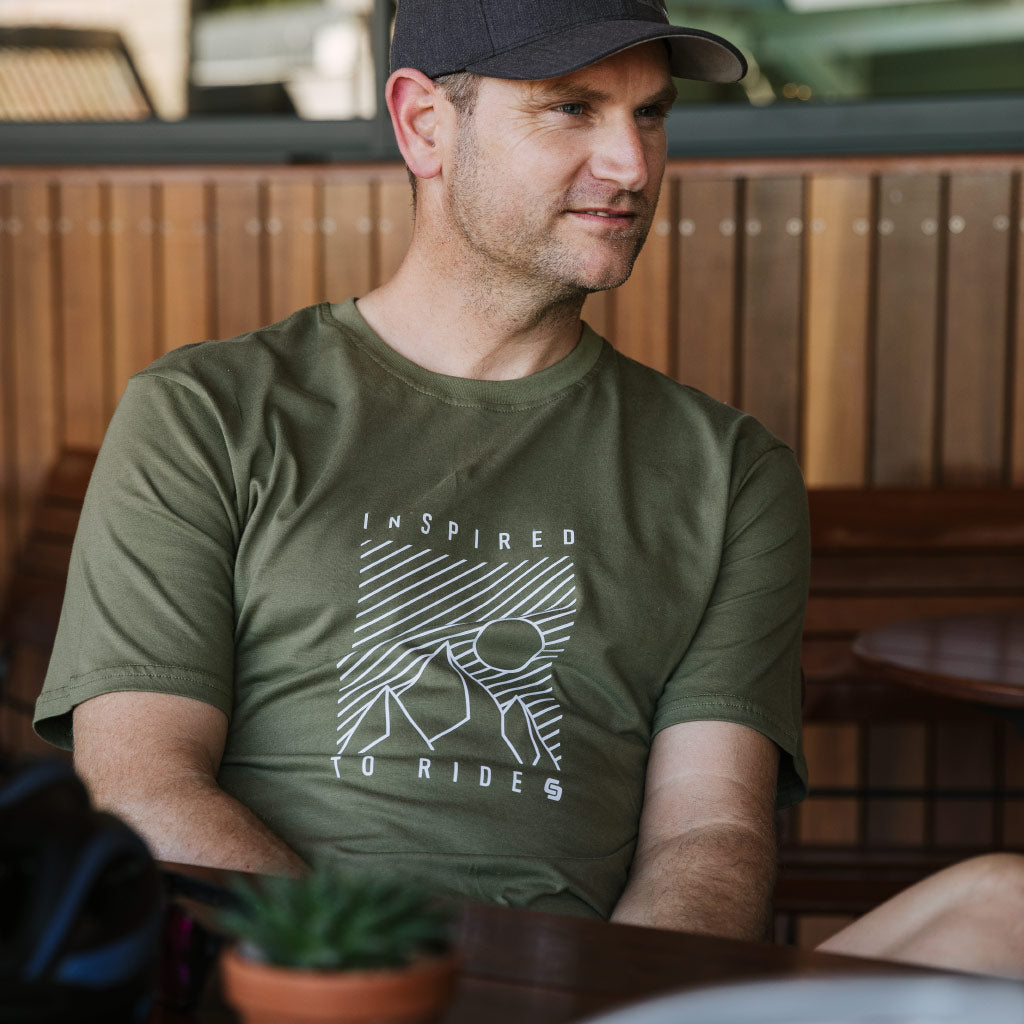 Men's Cortado Olive T Shirt