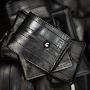 recycled bicycle tube wallets