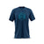 Men's Adventure Cotton T Shirt (Blue)