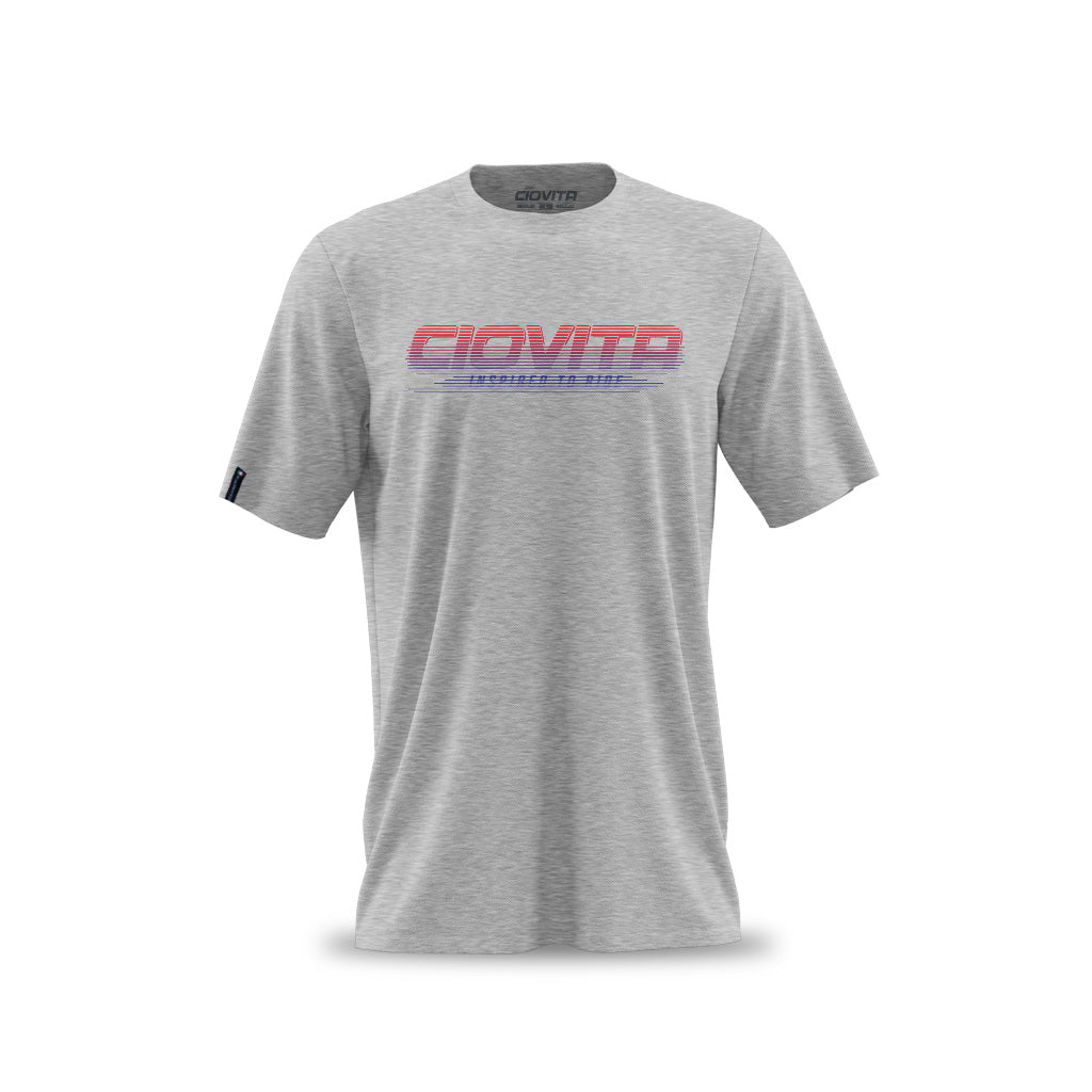 Men's Turbo Melange Cotton T Shirt
