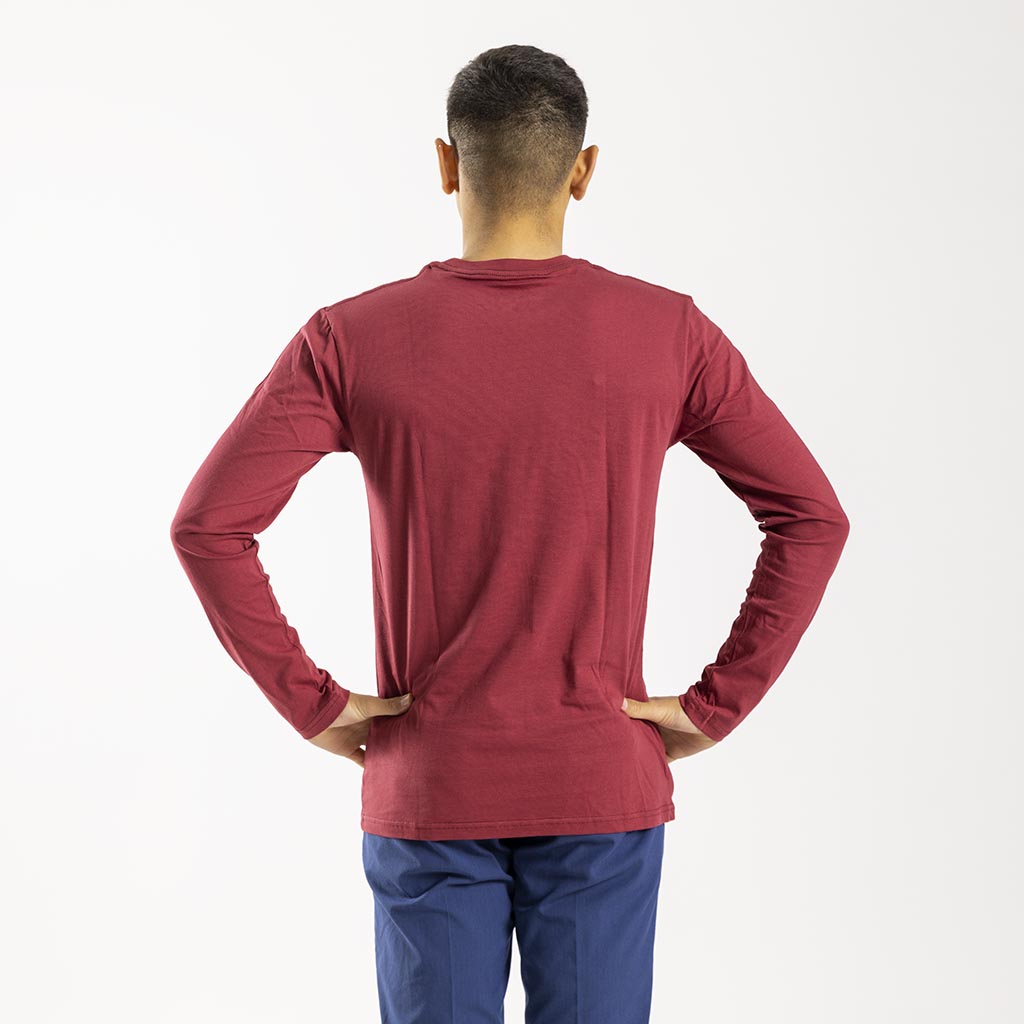 Men&#39;s Track Long Sleeve Shirt (Nova Red)