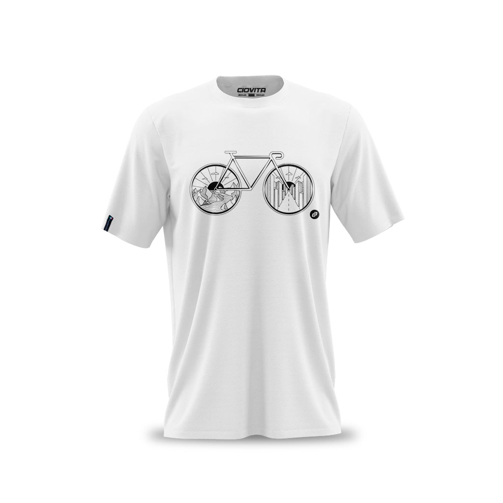 Men&#39;s White Concord Recycled T Shirt