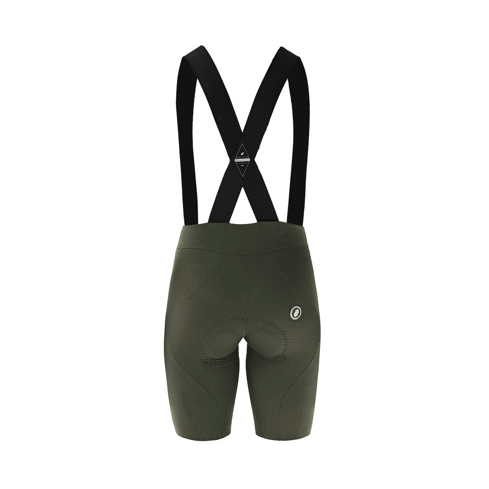 Women&#39;s Apex Elite Bib Shorts (Olive)