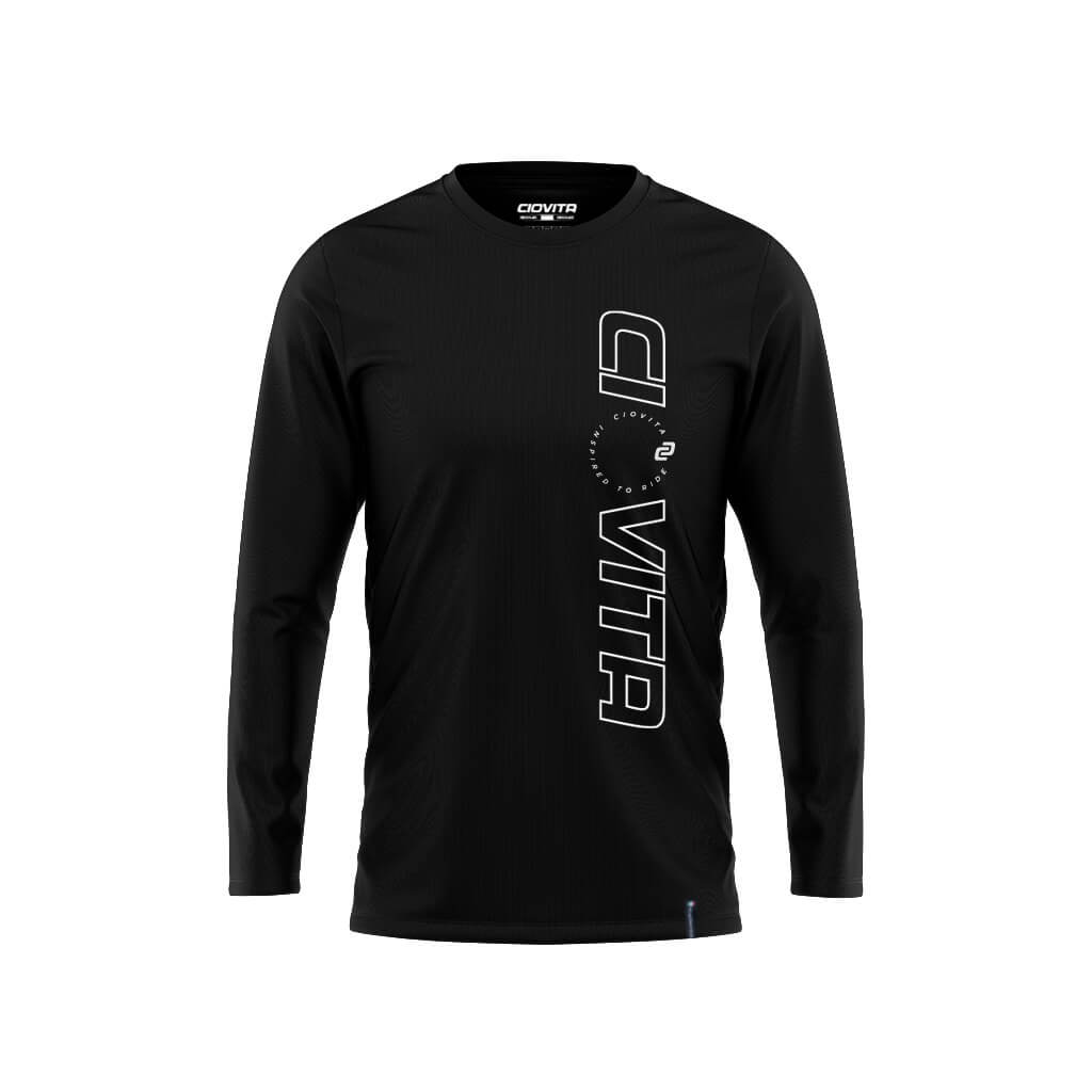 Men's Collective Long Sleeve Shirt (Black)